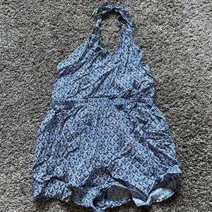 Blue romper